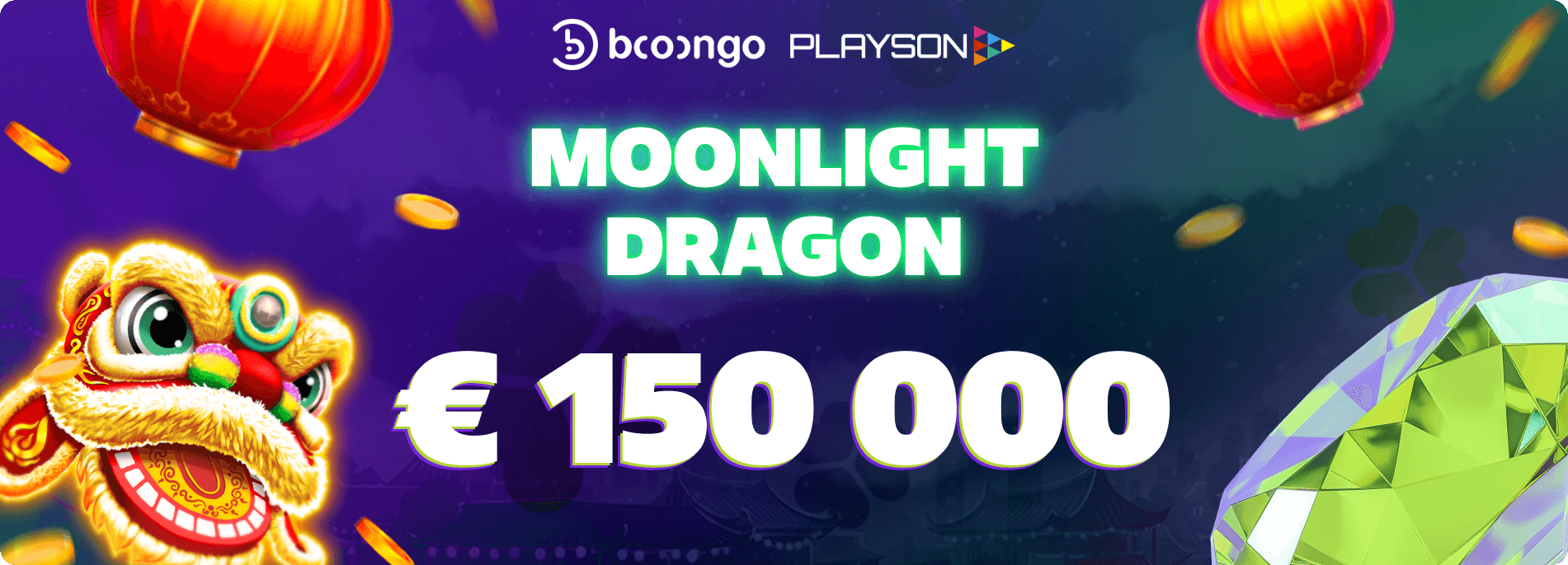 Playson & Booongo Moonlight Dragon